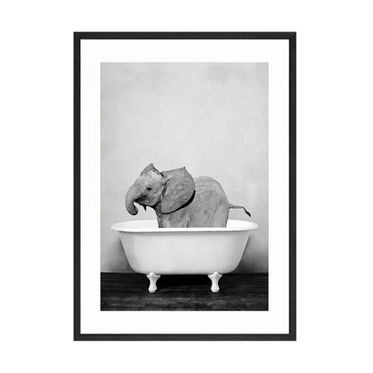 Toile "Bain sauvage"