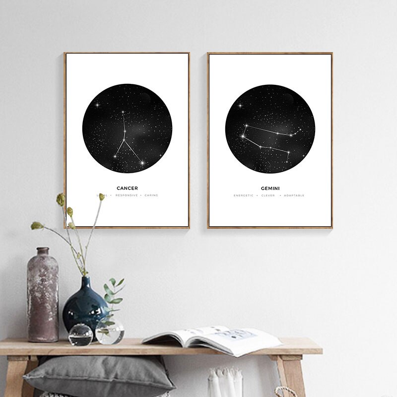 Toile "astrologie"