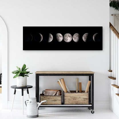 Toile "phases de la lune"