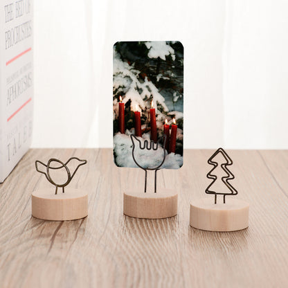 Porte-photo en bois