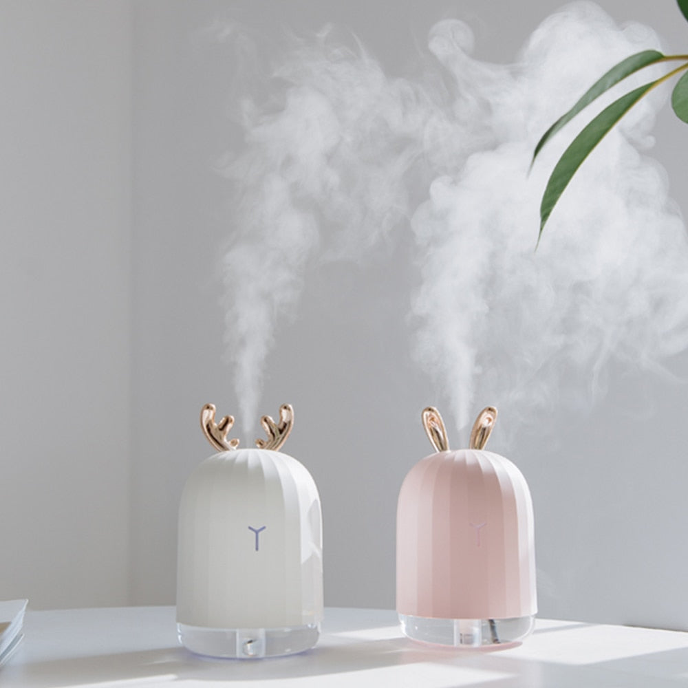 Purificateur d'air, humidificateur, diffuseur d'huile essentielle cerf