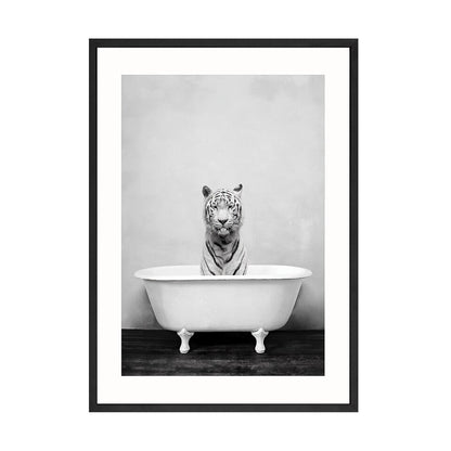Toile "Bain sauvage"