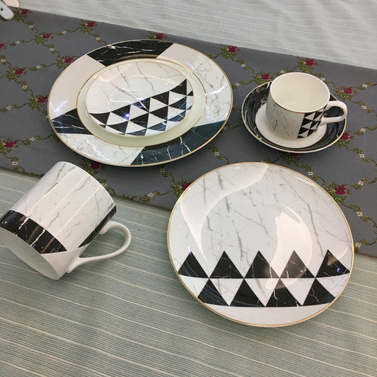 Tasse marbrée