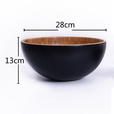 Bols et saladiers en bois