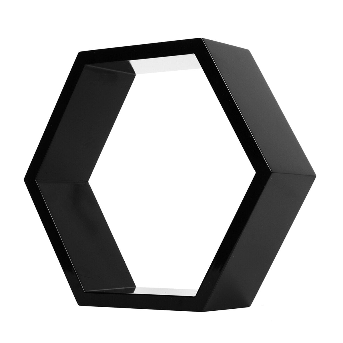 Lot de 3 étagères murales hexagonales