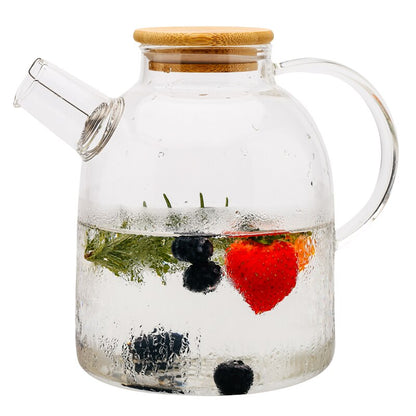 Théière en verre
