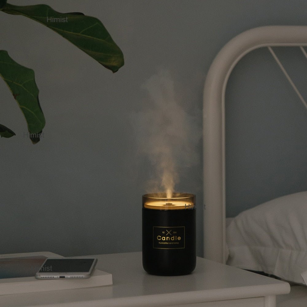 Purificateur d'air, humidificateur, diffuseur d'huile essentielle bougie
