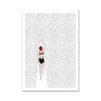 Toile "abstraction terrestre"