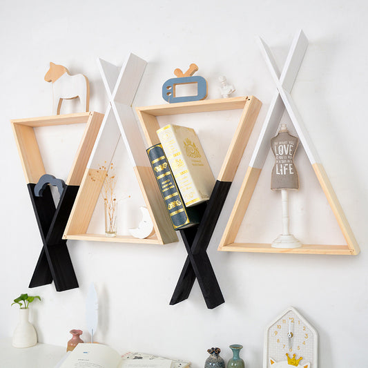 Etagère murale triangulaire