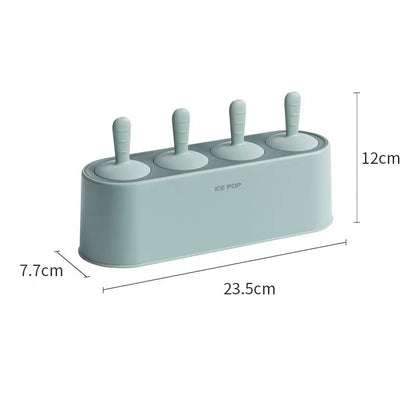 Set de 4 moules à glaces "ice pop" en silicone