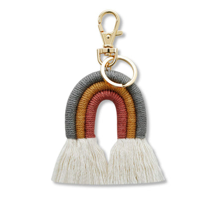 Porte-clé arc-en-ciel