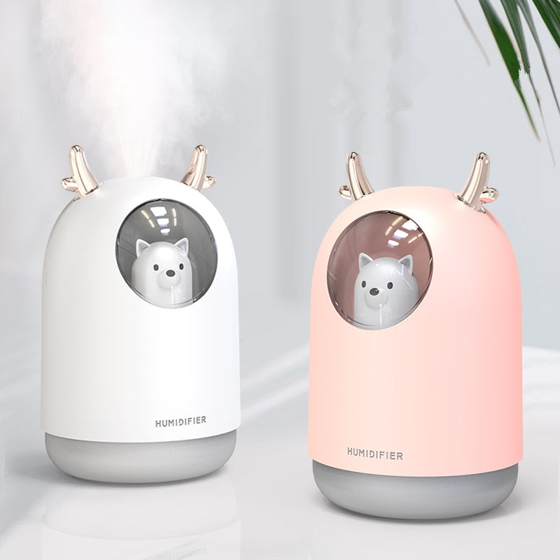 Purificateur d'air, humidificateur, diffuseur d'huile essentielle ours