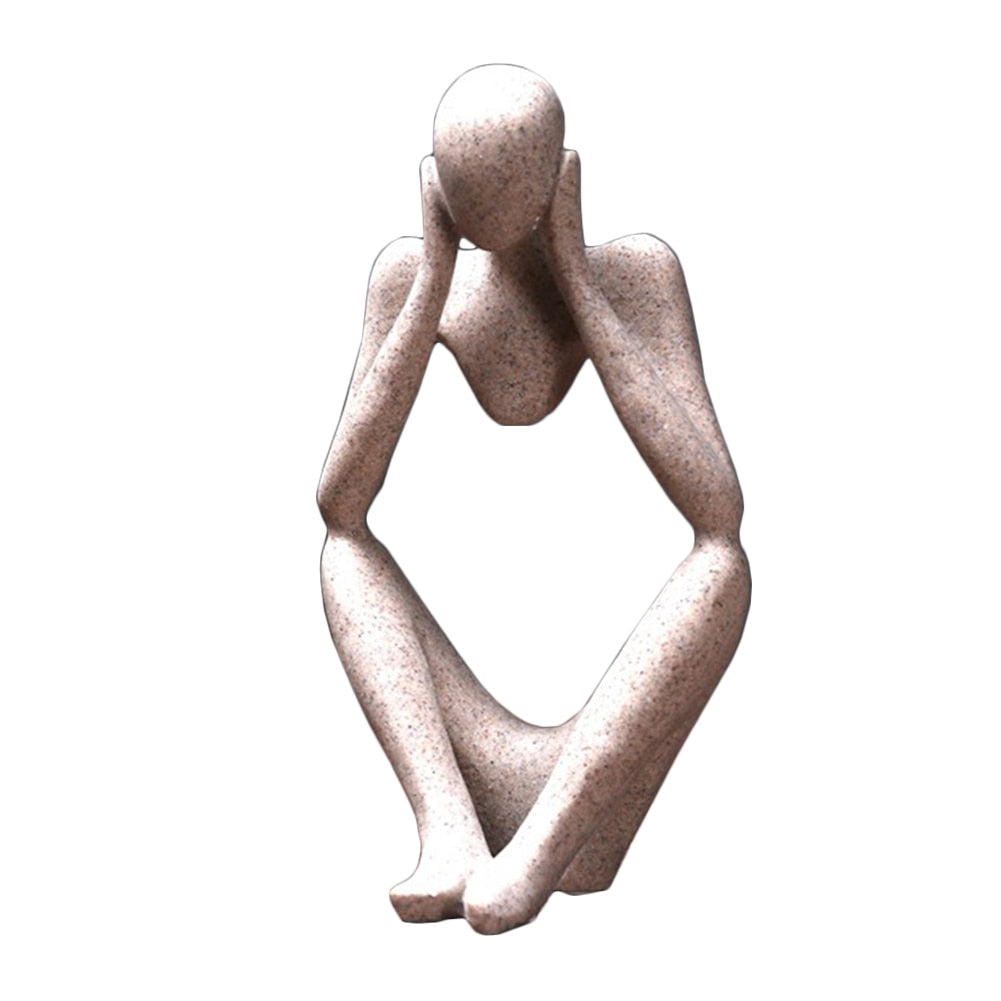 Sculpture design, le penseur
