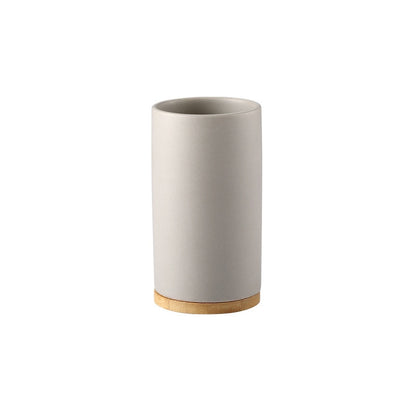 Trio d'accessoires de salle de bain, céramique