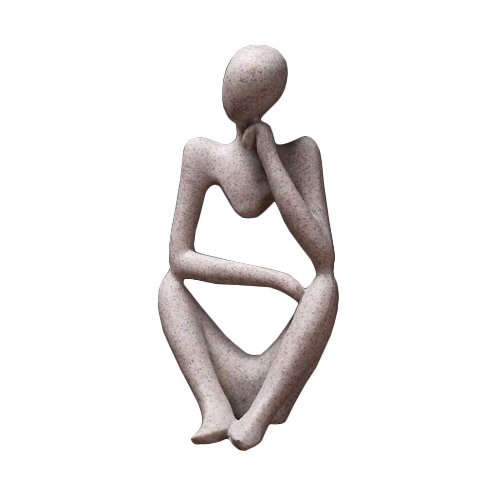 Sculpture design, le penseur