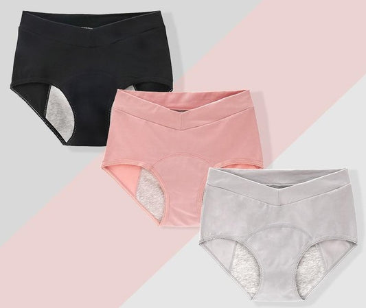 Lot de 3 culottes menstruelles lavable "Sweetperiod™"