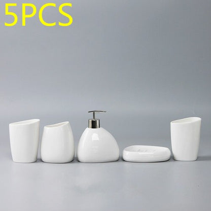 Set de salle de bain en céramique