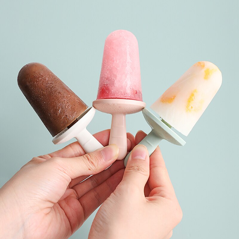 Set de 4 moules à glaces "ice pop" en silicone