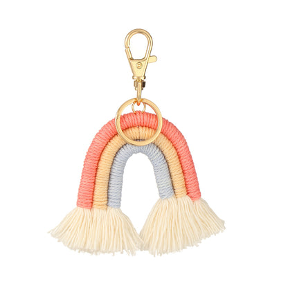 Porte-clé arc-en-ciel