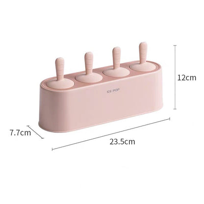 Set de 4 moules à glaces "ice pop" en silicone