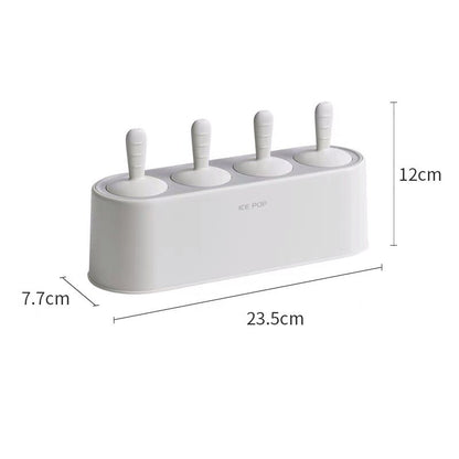 Set de 4 moules à glaces "ice pop" en silicone