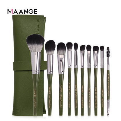 Set de 10 pinceaux Maange