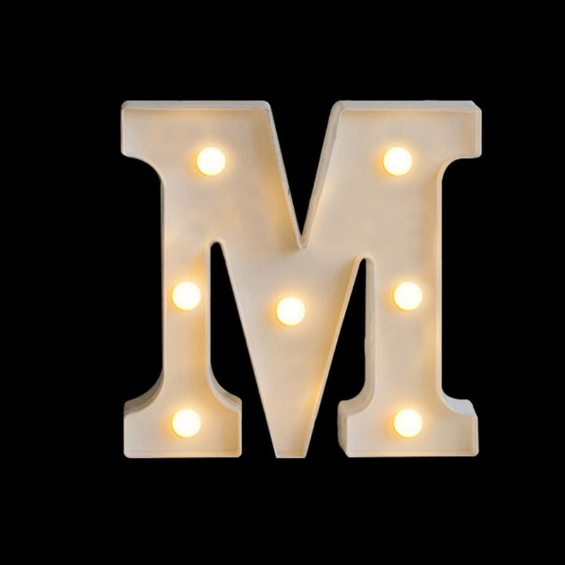 Lettre lumineuse
