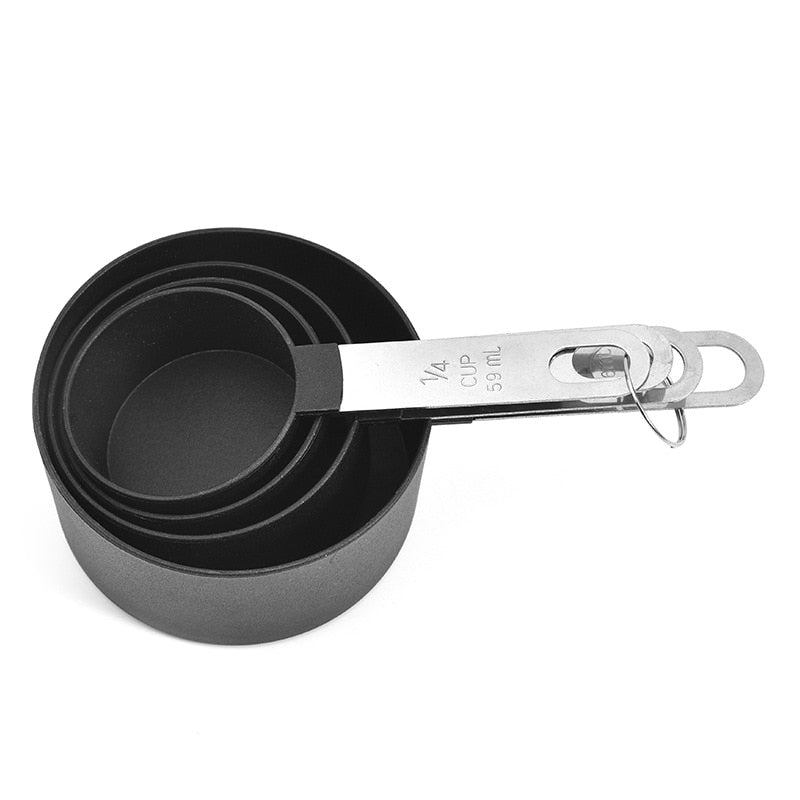 Lot de 4 ustensiles de mesures américaines (Cups)