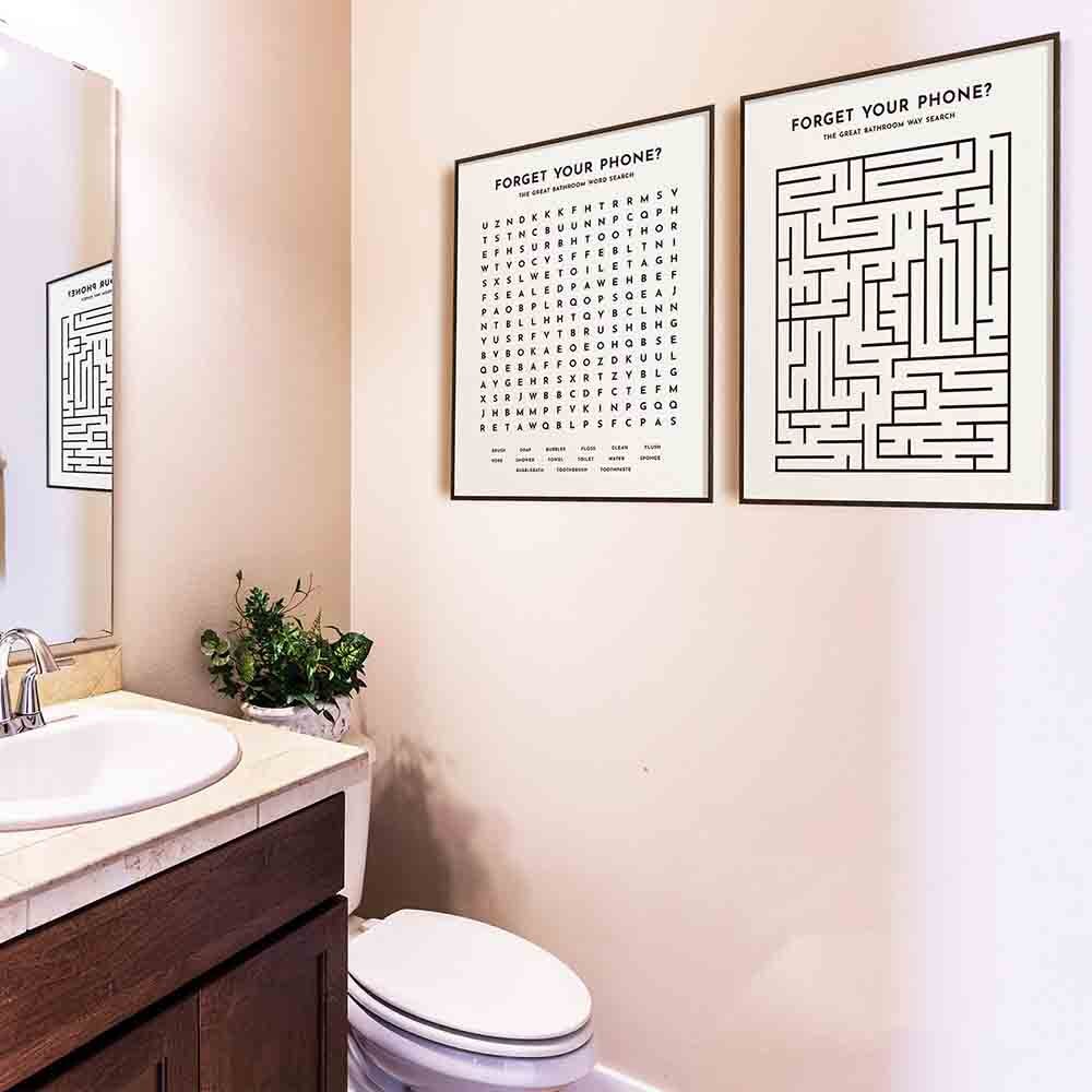Toile "Forget your phone ?"