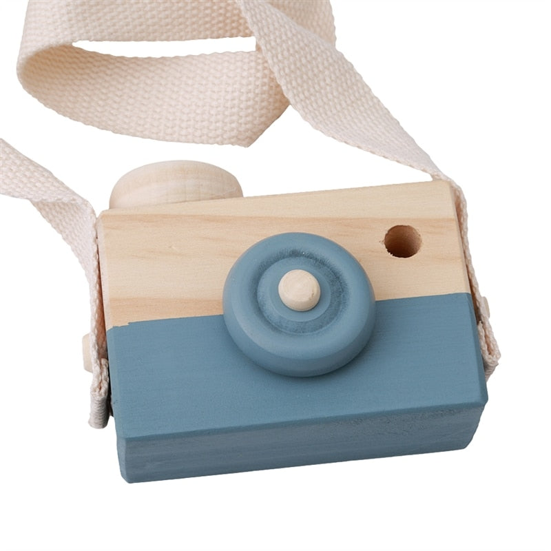 Jouet en bois, appareil photo