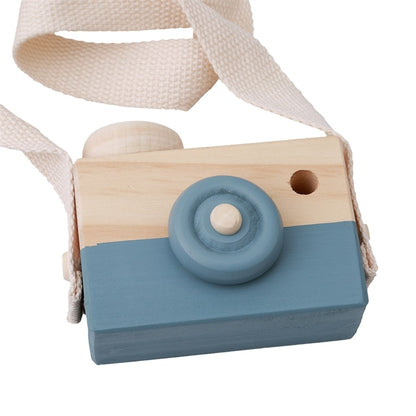 Jouet en bois, appareil photo