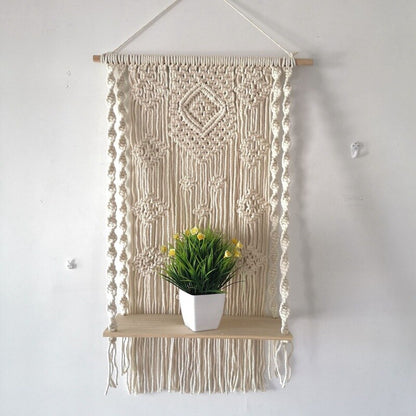 Suspension bohème pour plantes