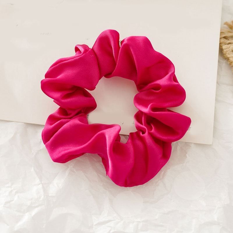 Chouchou , accessoire cheveux en satin