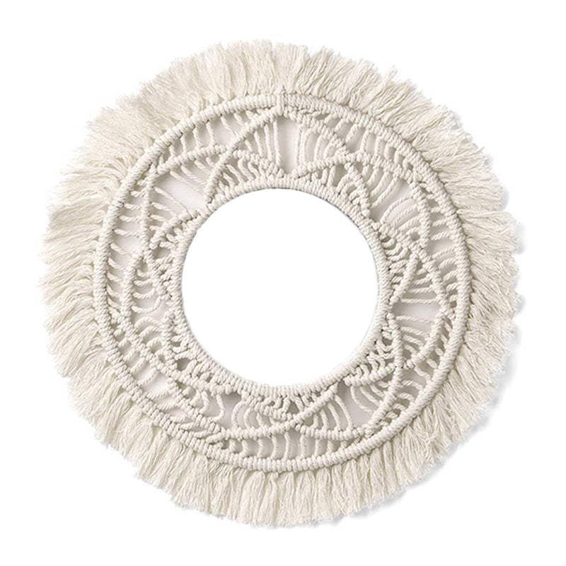 Décoration murale, attrape-rêve bohème en macramé