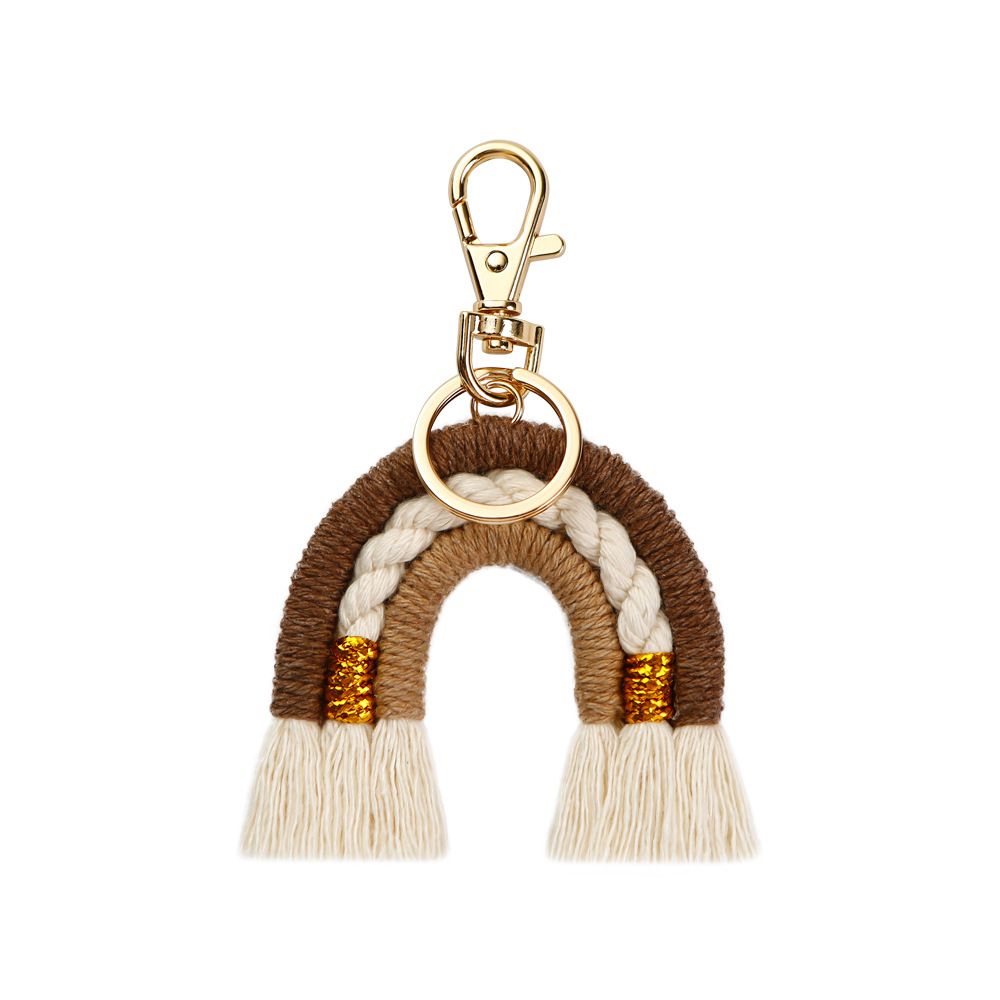 Porte-clé arc-en-ciel