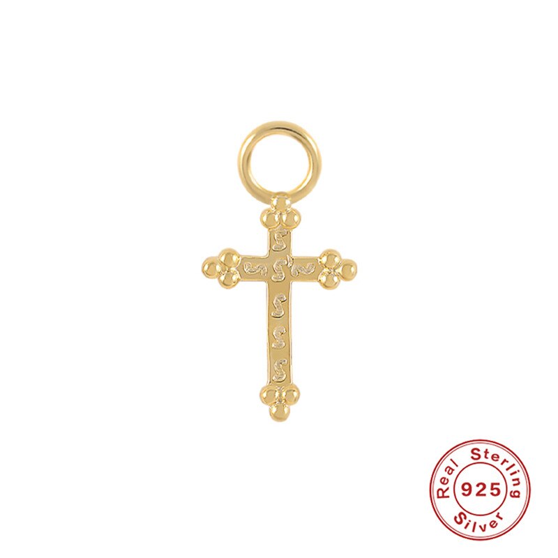 Boucle d'oreille en argent 925 et plaqué or