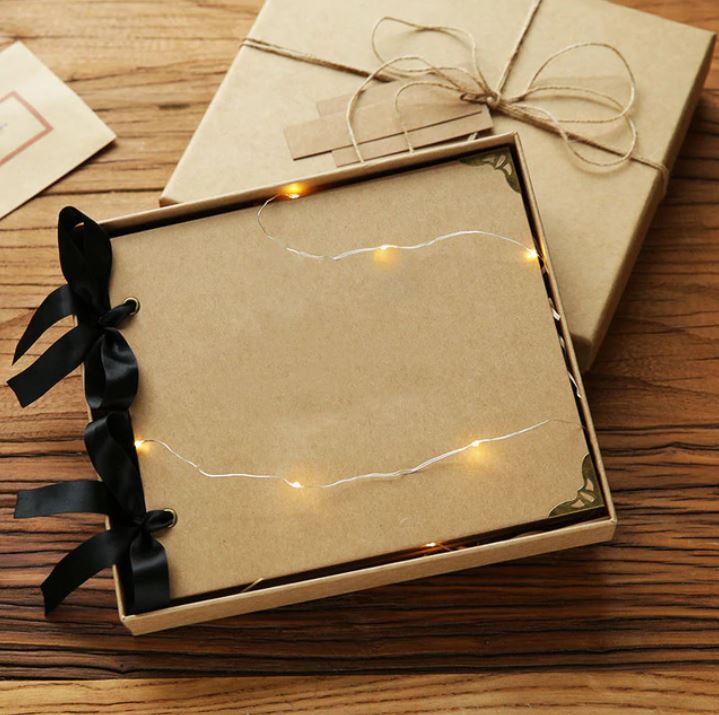 Album photos ou scrapbooking, livre d'or