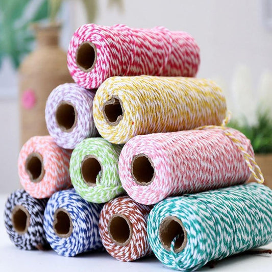 Ficelle en coton torsadée